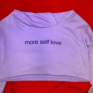 Rue 21 Crop Top Hoodie